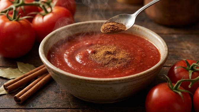 Jak na nejlepší rajskou? Jedna lžička skořice dodá omáčce tu správnou chuť