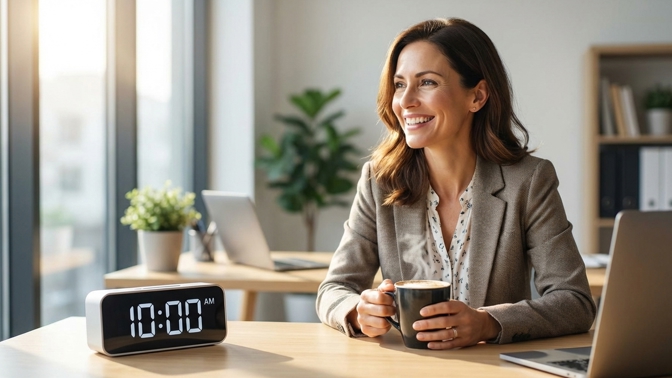 První kávu pijte nejdříve v deset dopoledne: Tato drobná úprava biorytmu vás po čtyřicítce zbaví odpoledního útlumu