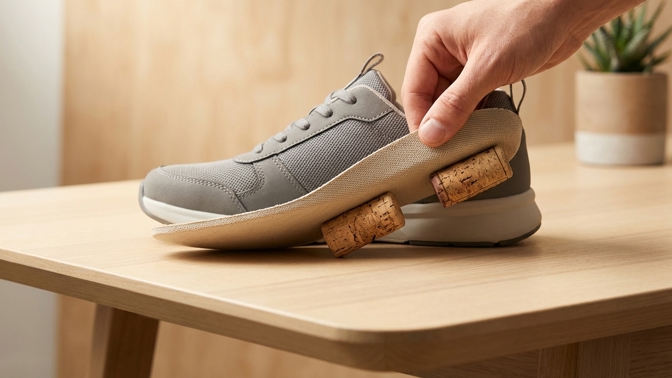 Nevyhazujte korkové zátky: Dejte je pod vložku do bot a vaše záda i klouby zažijí úlevu, za kterou byste zaplatili tisíce