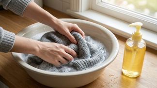 Nevyhazujte sražený svetr: Trik s dětským šamponem mu za 30 minut vrátí původní velikost i tvar