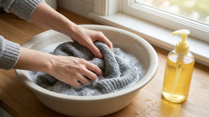 Sražený svetr? Trik s dětským šamponem mu za 30 minut vrátí původní velikost i tvar