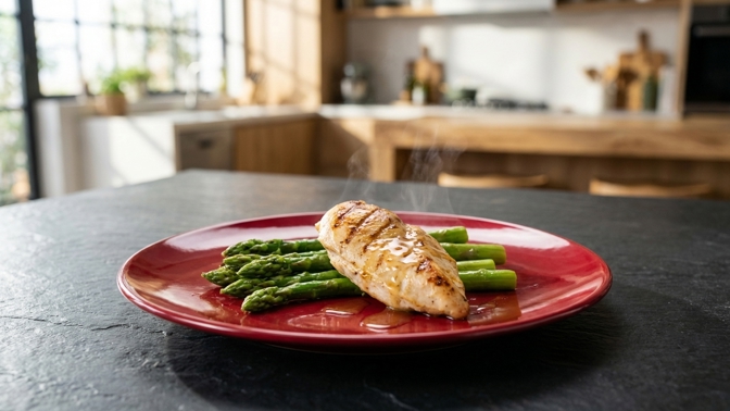 Chcete jíst menší porce? Zkuste trik s barvou talíře