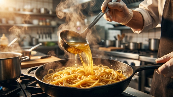 Jak využít vodu z těstovin? Trik pro dokonalé zahuštění omáčky