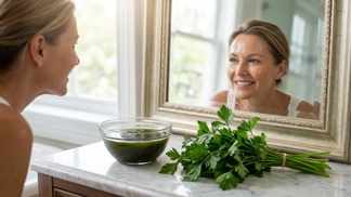 Sbohem pigmentové skvrny: Obyčejná petrželka mi po padesátce nečekaně vymazala mapy z obličeje a rozzářila pleť
