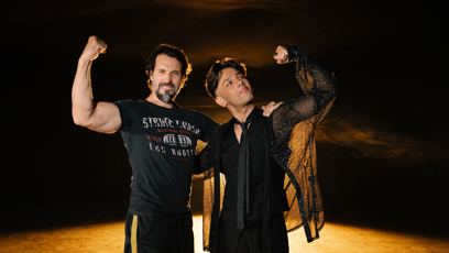 FOTO: Jan Bendig a Václav Noid Bárta spolu.