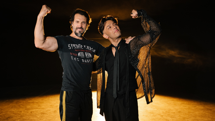 Jan Bendig a Václav Noid Bárta spolu.