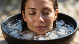 Sbohem oteklá tvář i věčný stres: Dvě minuty v ledové vodě mi nečekaně restartovaly psychiku i vzhled