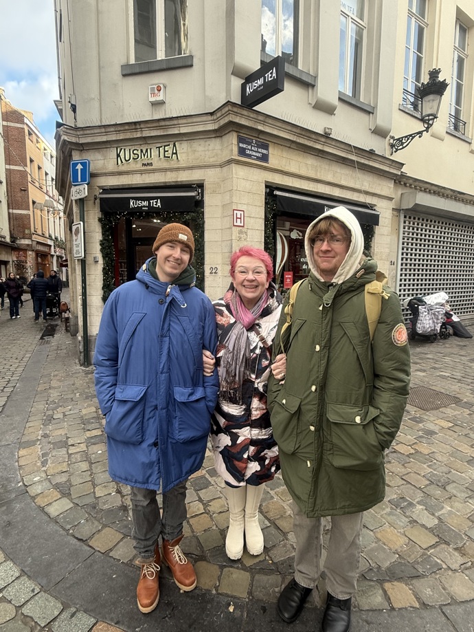 Mirka není jen zdatnou cukrářkou, ale také pyšnou maminkou dvou dospělých synů. 