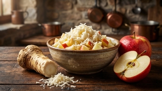 Lepší než hořčice i tatarka: Jablečný křen je zapomenutý trik našich babiček, který dnes v kuchyni už skoro nikdo nezná