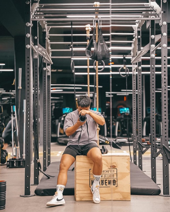 Lukáš Švec si udržuje formu.