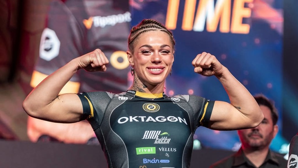 Zápasnice Veronika Smolková.