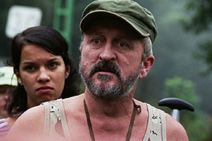 Oldřich Navrátil jako náruživý vedoucí.