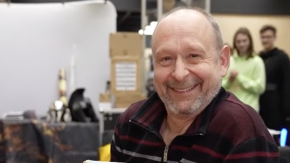 FOTO: Herec Jakub Zindulka ztvárnil vodníka v pohádce Princezna ze mlejna.