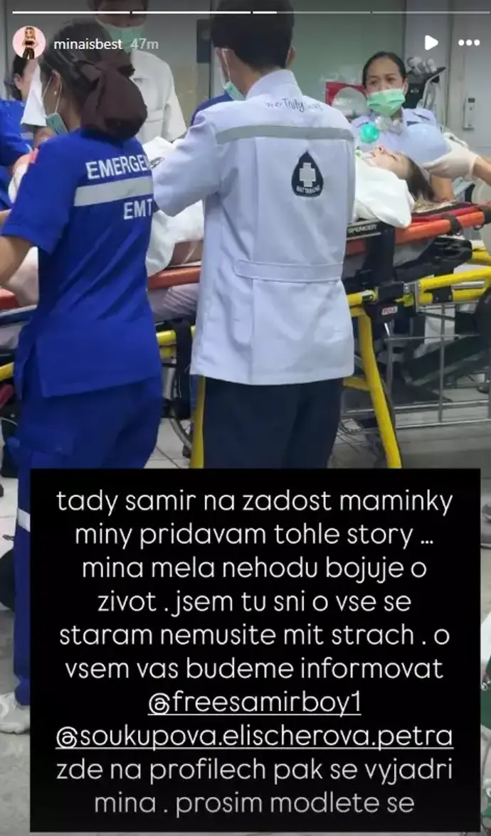 Vyjádření Samira Marginy z místa.