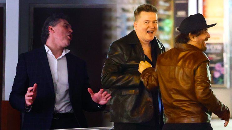 Rozjuchaný Kolečko s Tofim i Jágr v VIP lóži s vlivným podnikatelem: Hvězdná premiéra muzikálu Andělé