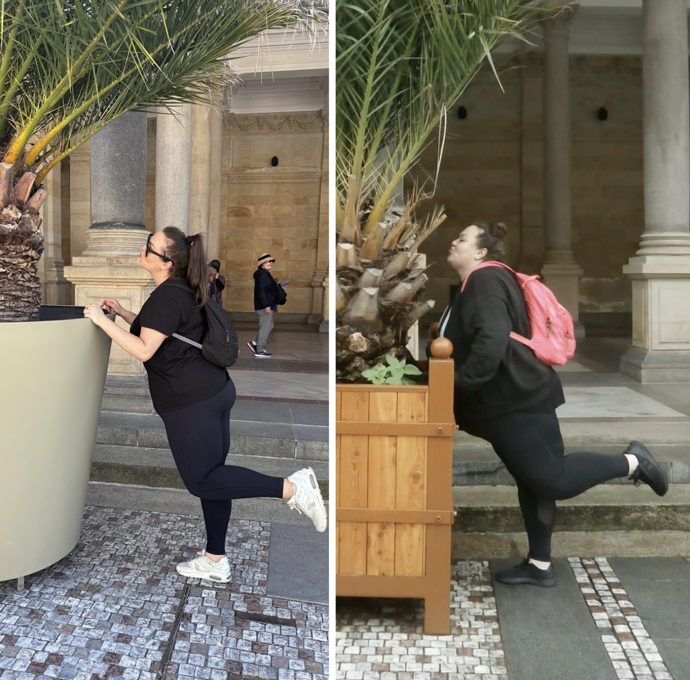 Gábina se změnila k nepoznání. 