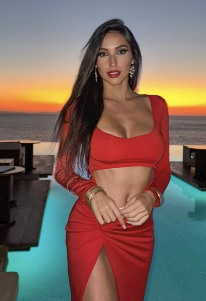 Italská krasavice Vanessa Minotti.