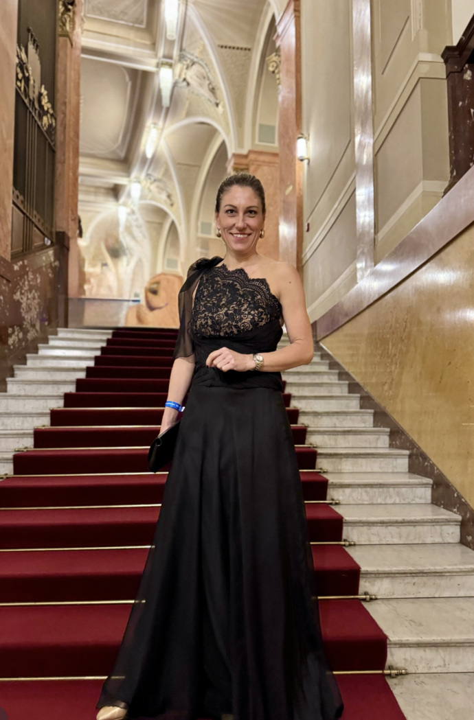 Eva Decroix zazářila na plese.