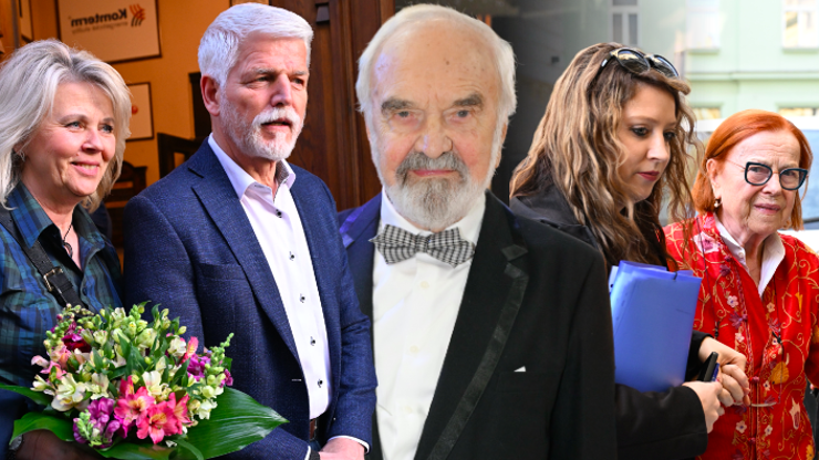 Petr Pavel s elegantní Evou, úsměvy Janžurové či Táborský se ženou: Velkolepá oslava Zdeňka Svěráka 
