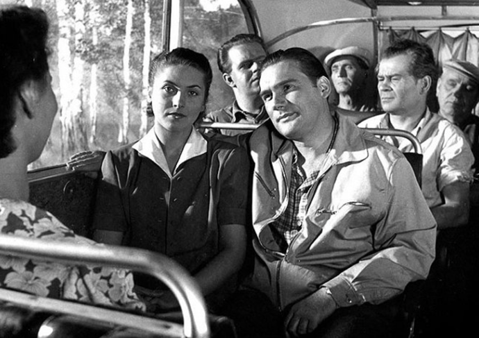 František Dibarbora a Stanislava Seimlová ve filmu Dovolená s Andělem.