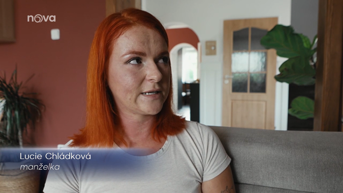 Manželka Jakuba, Lucie. 