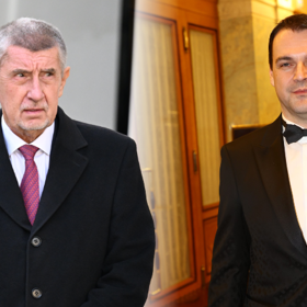 Petr Macinka a Andrej Babiš.