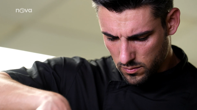 Ján Palko při vaření. 