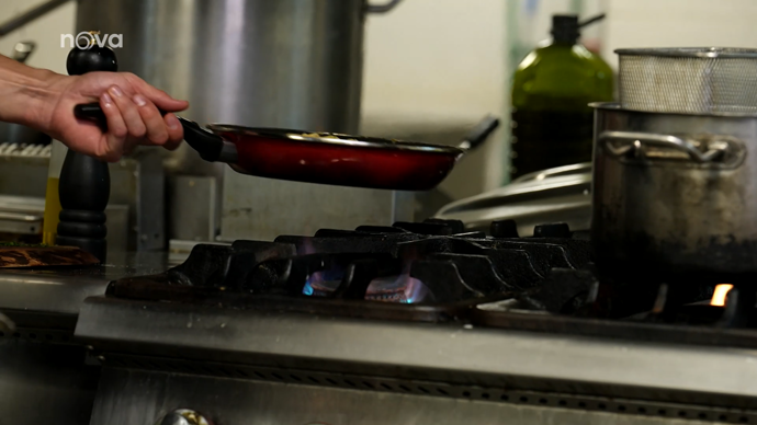 Ján Palko pracuje jako sous-chef.