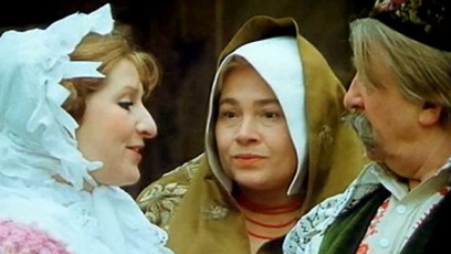 FOTO: Míla Myslíková ve filmu Tajemství hradu v Karpatech.