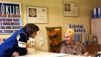 FOTO: Míla Myslíková ve filmu Láska z pasáže.