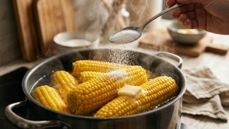 Rada od starého pěstitele pro nejlepší kukuřici: Sůl do vody vůbec nepatří, tato sladká lžíce v hrnci zajistí neuvěřitelnou šťavnatost