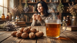 Už nikdy nevyhazujte ořechové skořápky: Tento zapomenutý odvar čistí průdušky a vrací vlasům lesk i po padesátce