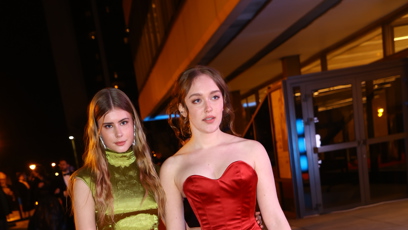 FOTO: Sofie Anna Švehlíková vynesla světle zelené šaty.