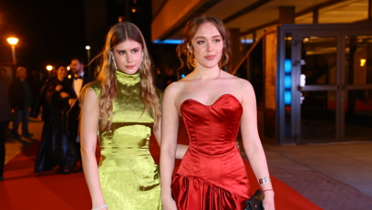 FOTO: Sofie Anna Švehlíková vynesla světle zelené šaty.