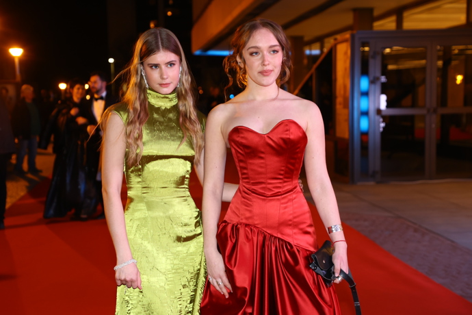 Sofie Anna Švehlíková vynesla světle zelené šaty.