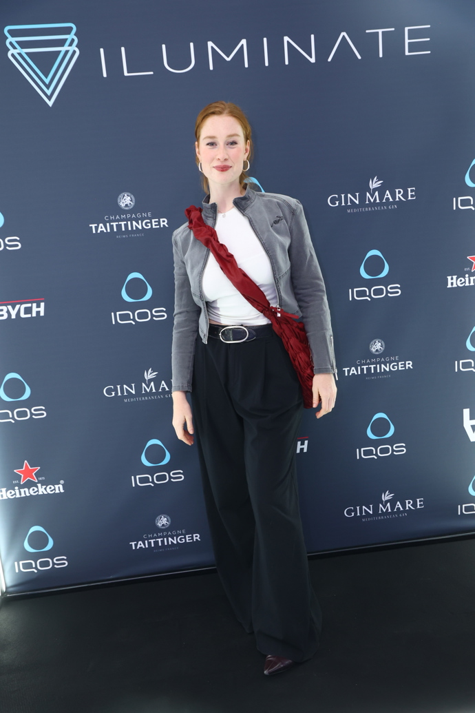 Natálie Halouzková na koncertě Adama Mišíka.