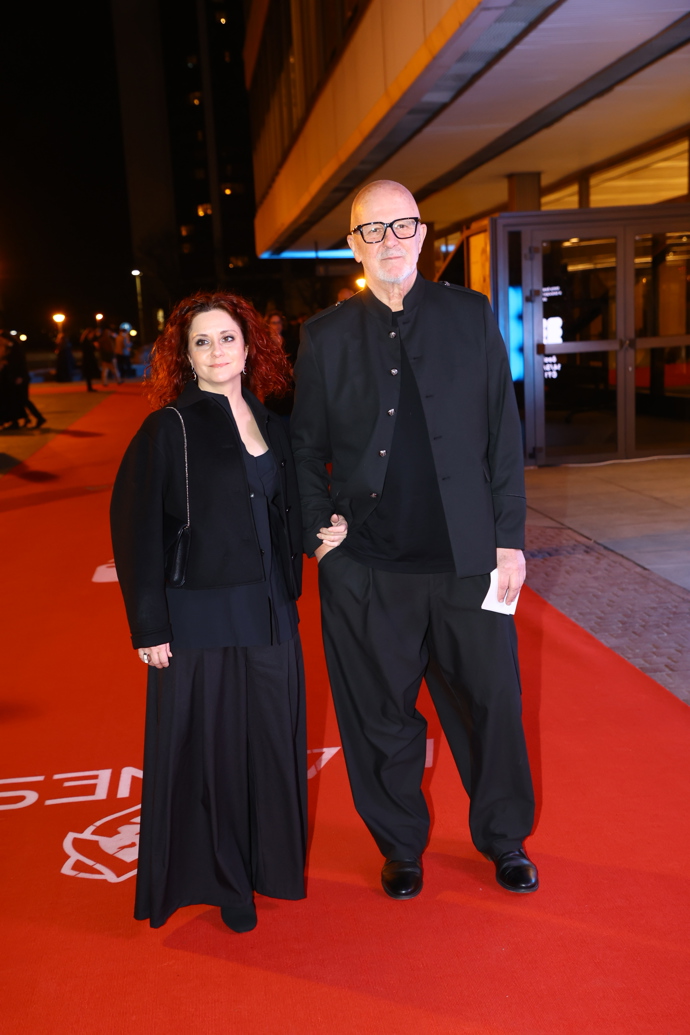 Skladatel Ondřej Soukup s manželkou Luciou Šoralovou.