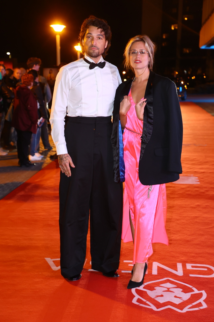 Emma Smetana a Jordan Haj na Českém lvu.