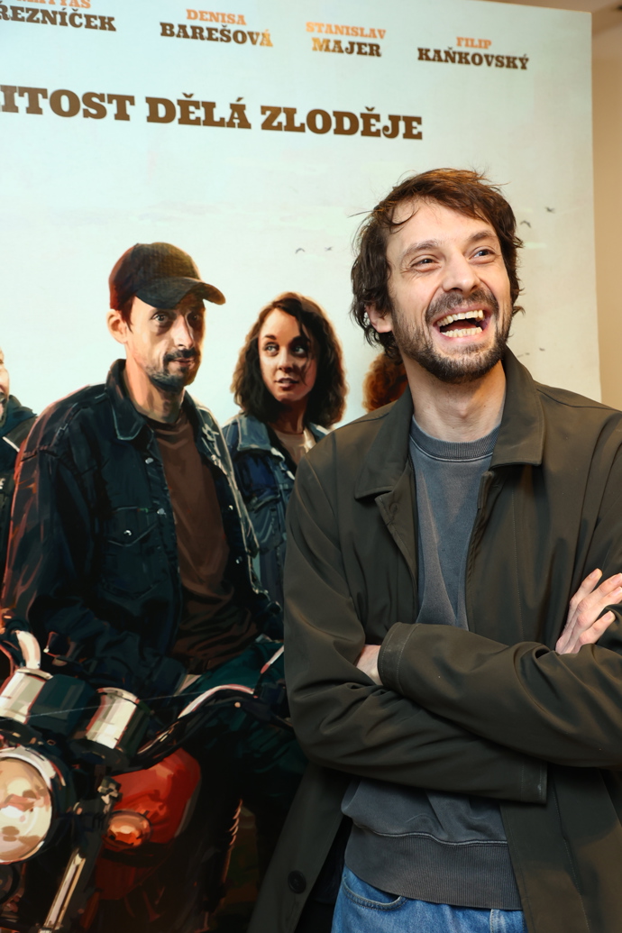 Matyáš Řezníček předvedl úsměv.