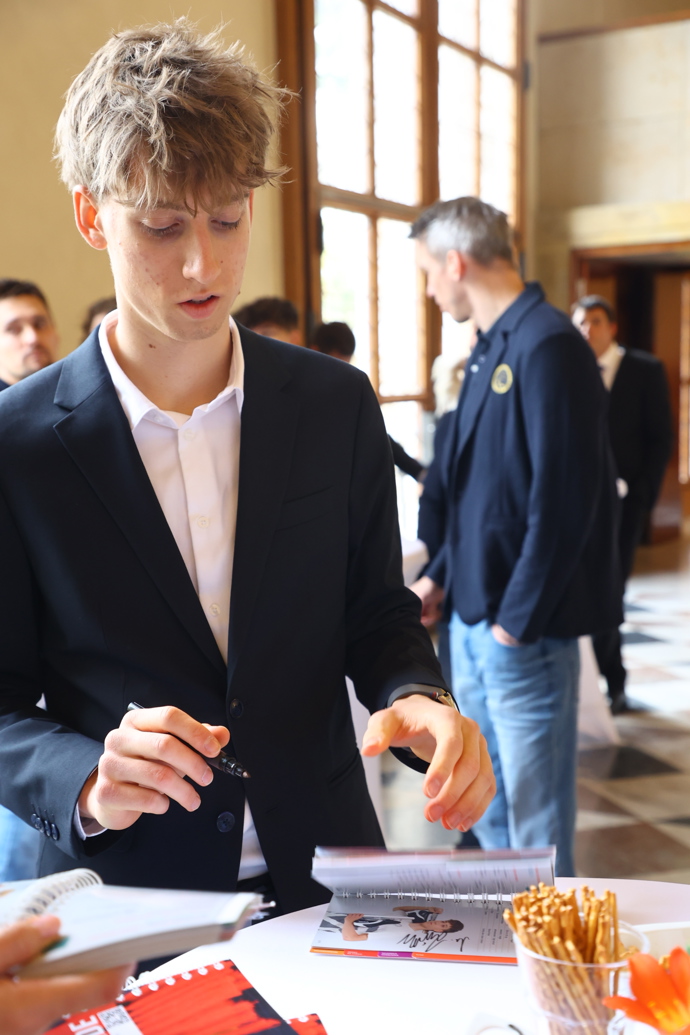 Metoděj Jílek na Hradě nemohl chybět.