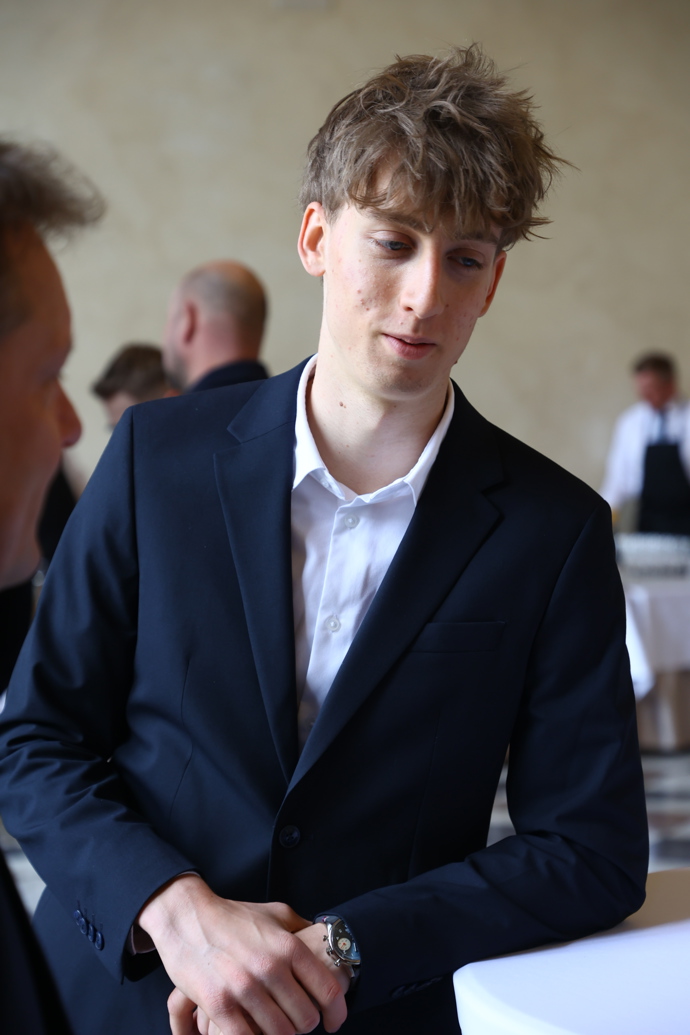 Rychlobruslař Metoděj Jílek.