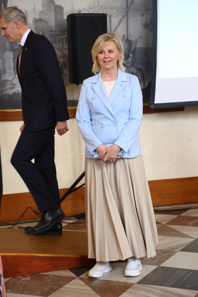 Eva Pavlová na Hradě nechyběla.