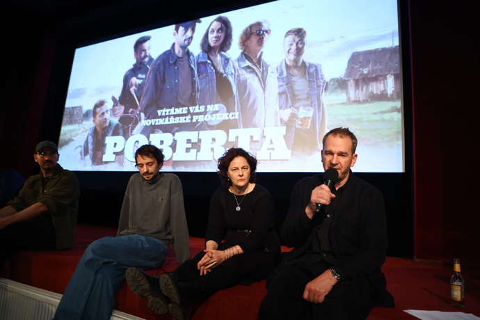 Představení filmu Poberta.
