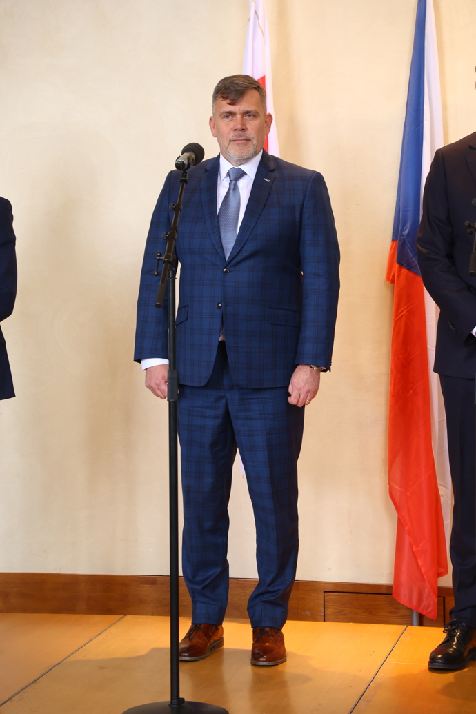 Prezident Petr Pavel přijal na Hradě sportovce ze Zimních olympijských a paralympijských her.