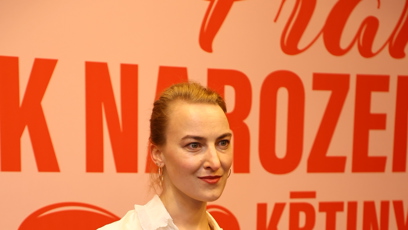 FOTO: Dcera Evy Holubové, Karolína Holubová.