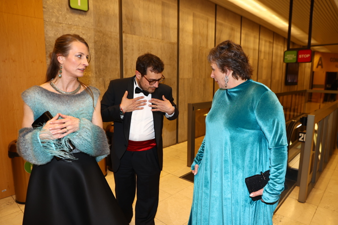 Anička Polívková přišla na Lvy se svým Italem.