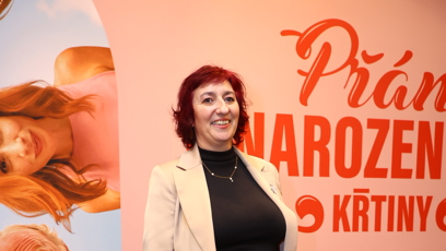 FOTO: Simona Babčáková po dlouhé době ve společnosti.