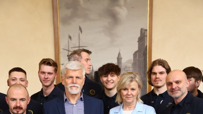 FOTO: Prezidentský pár s paralympioniky.