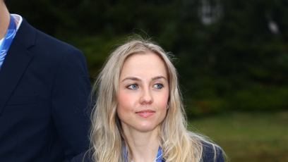 FOTO: Tereza Voborníková na pražském Hradě.