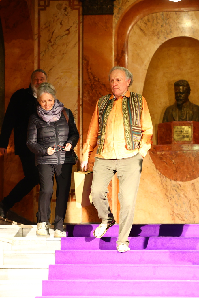 Jaroslav Dušek na odchodu. 